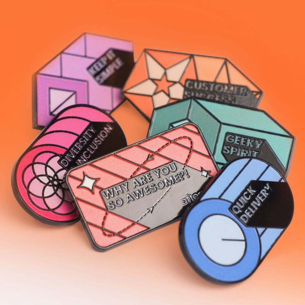 AfterShip Culture Values Badge Blind Box (1 badge per box)
