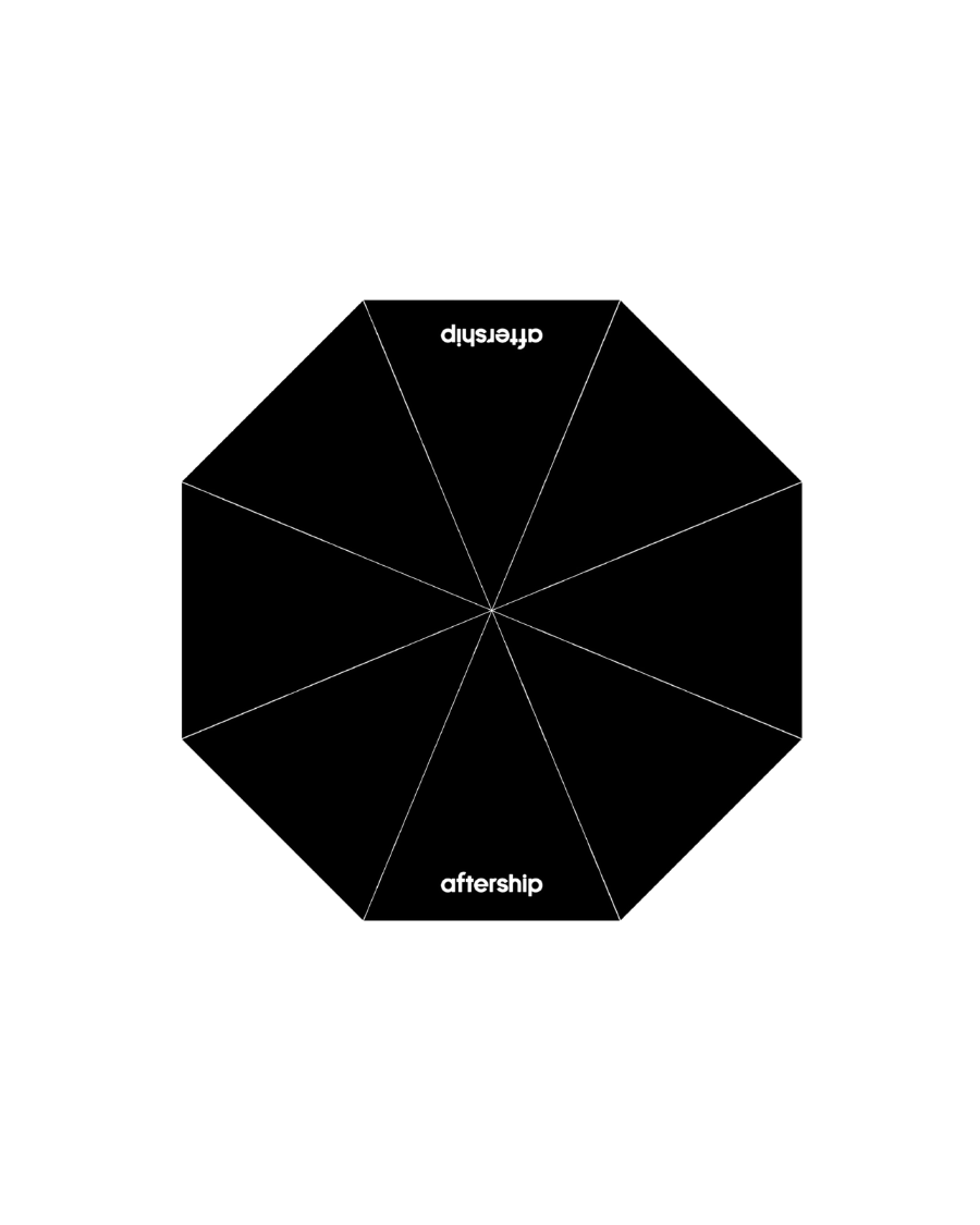 AfterShip Folding Umbrella（Black）