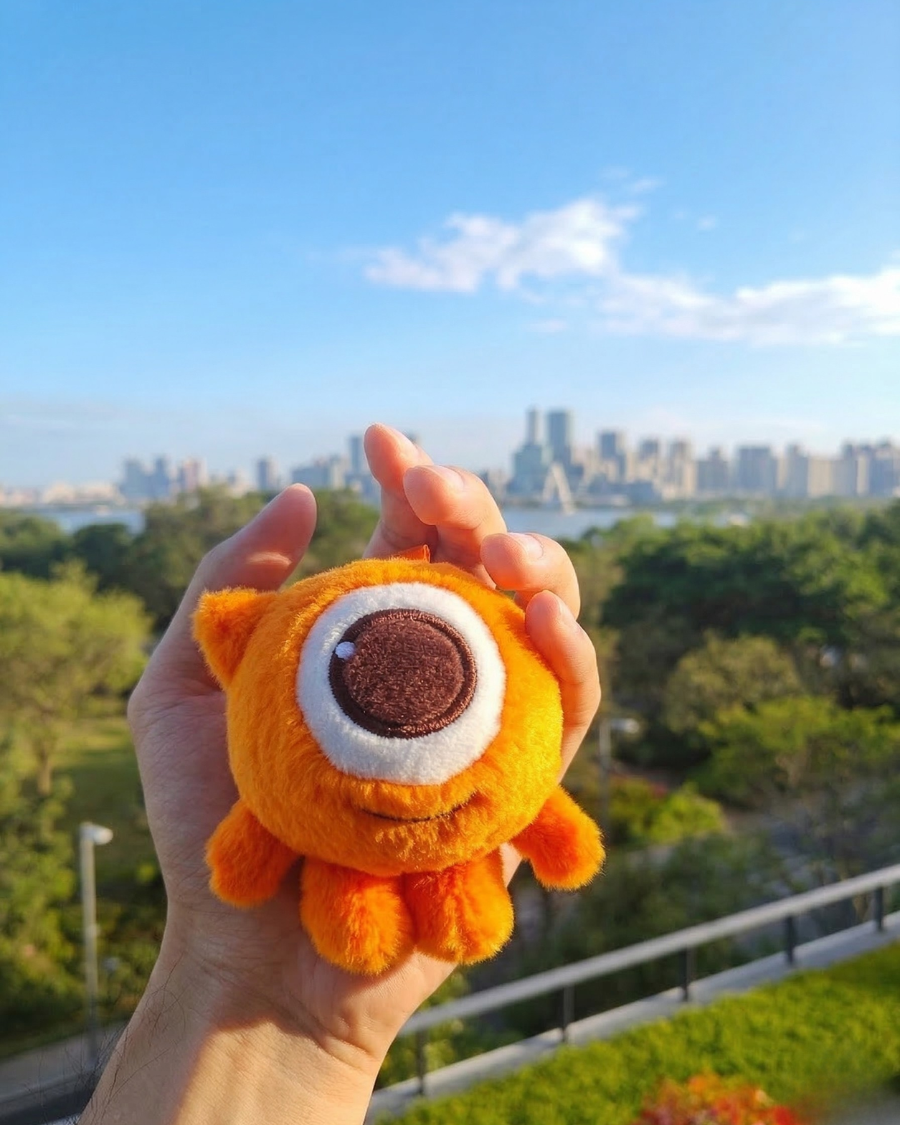 Ally Plush Keychain – AfterShip Mascot Soft Clip-On Bag Charm