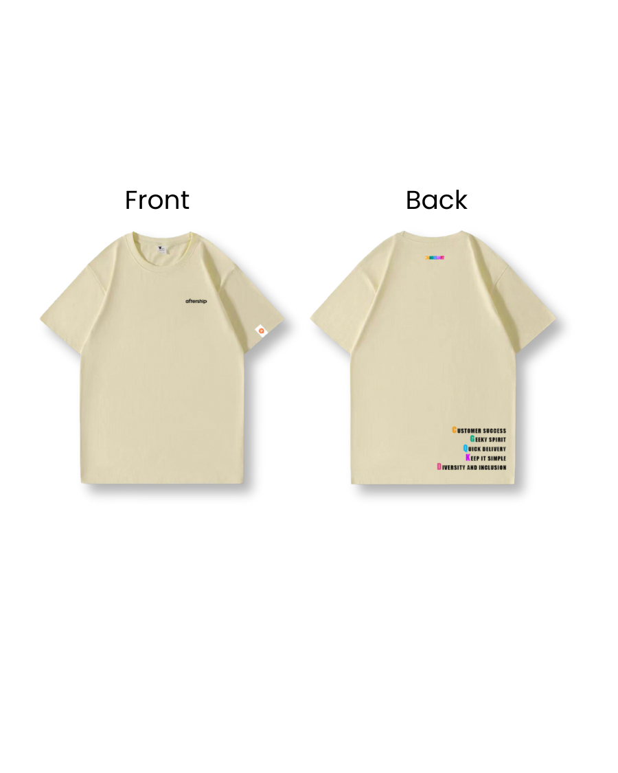 AfterShip Culture Values Tee