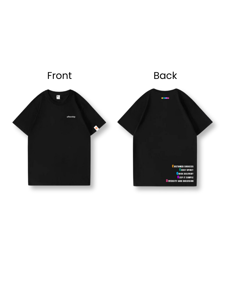 AfterShip Culture Values Tee