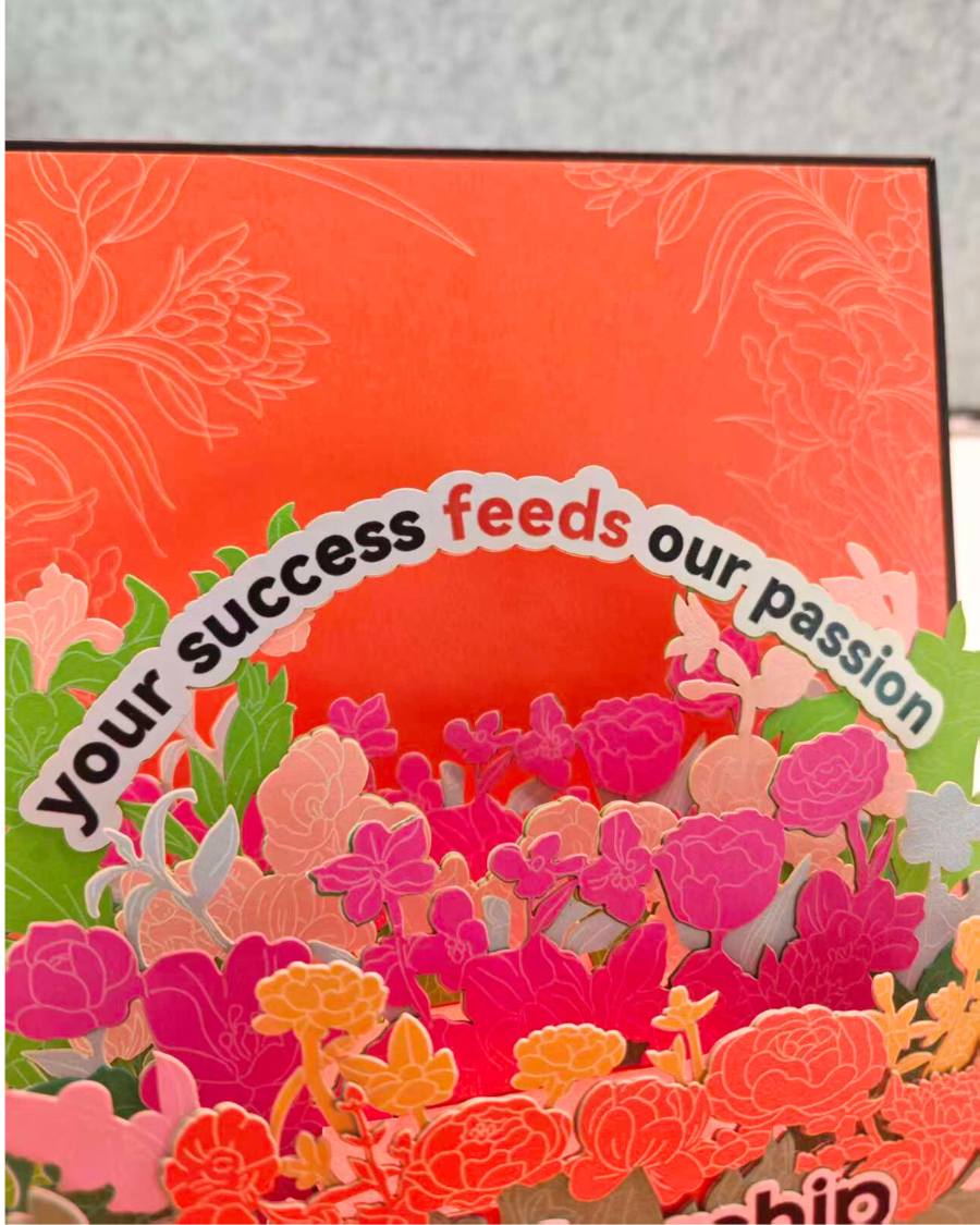 AfterShip Greeting Card (with the signatures of the CEO, CTO & CPO)