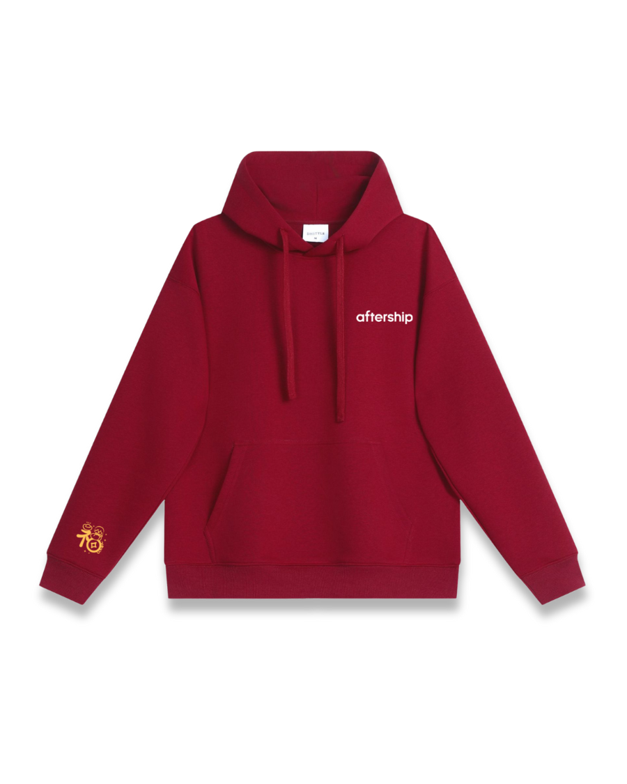 AfterShip Hoodies Pullover - Red